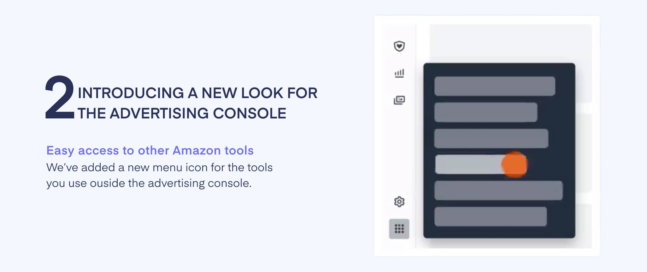 amazon ad console redesign