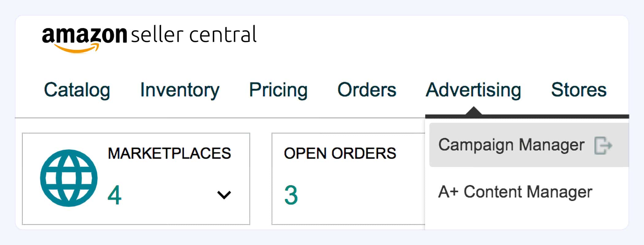 Amazon seller central campaign manager