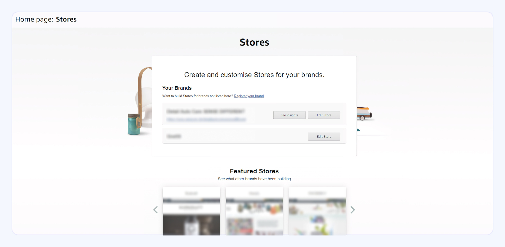 how to create an amazon storefront
