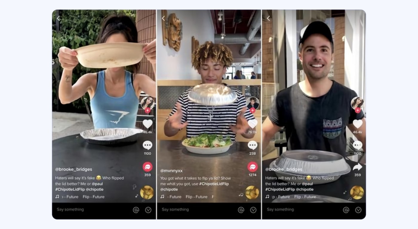 Successful eCommerce Brands on TikTok: Chipotle