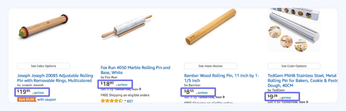 Amazon A9 Ranking Factors: Pricing