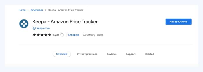 Keepa - Amazon Price Tracker